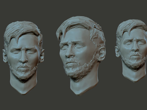 Lionel Messi Modelo de Impressão 3D