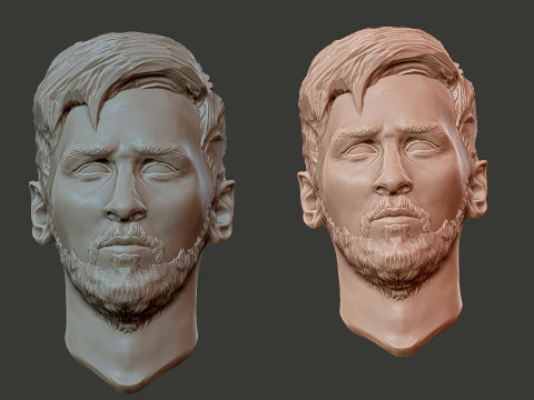 Lionel Messi Modelo de Impressão 3D
