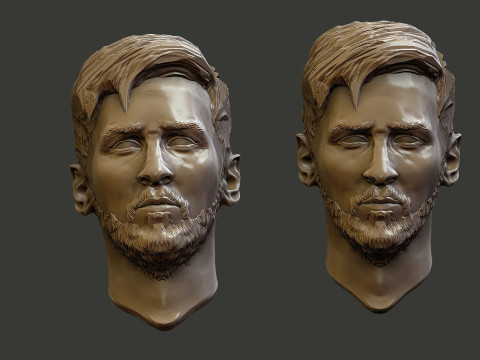 Lionel Messi Modelo de Impressão 3D