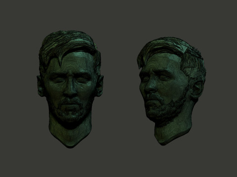 Lionel Messi Modelo de Impressão 3D
