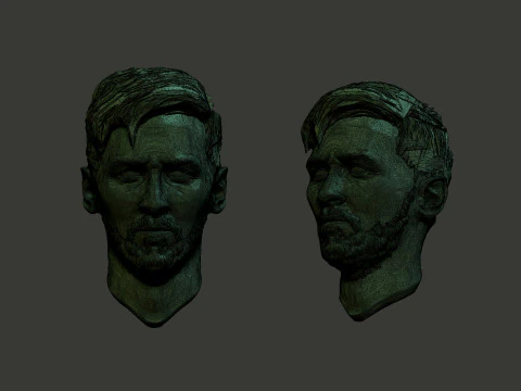 Lionel Messi 3D Print Model