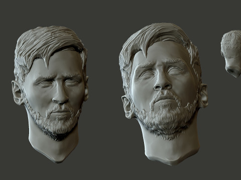 Lionel Messi Modelo de Impressão 3D