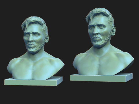 Lionel Messi 3D Print Model