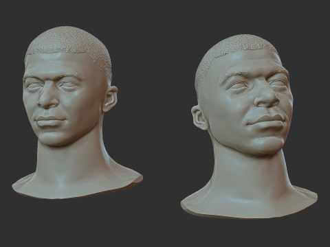 Kylian Mbappe 3D 프린트 모델