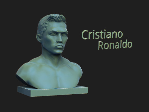 Ronaldo Modelo de impresión 3D