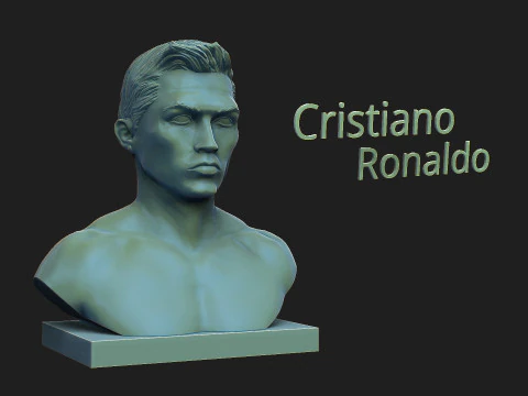 Ronaldo 3D Print Model