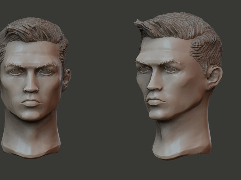 Ronaldo 3D प्रिंट मॉडल