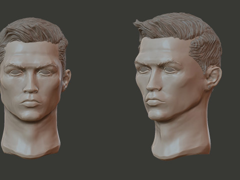 Ronaldo 3D प्रिंट मॉडल