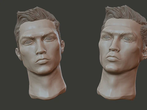 Ronaldo 3D Print Model