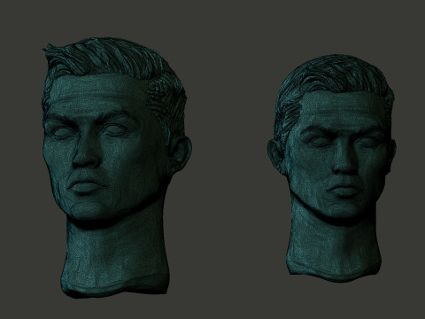 Ronaldo 3D प्रिंट मॉडल