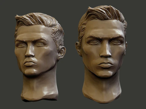 Ronaldo 3D Print Model