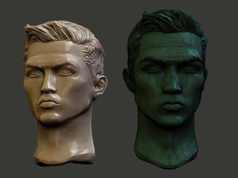Ronaldo 3D Print Model