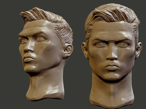 Ronaldo 3D प्रिंट मॉडल