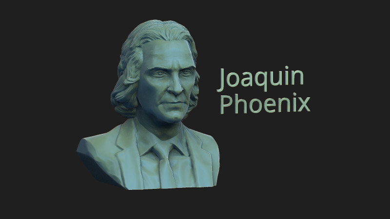 Jocker 3Dプリントモデル .c4d .max .obj .3ds .fbx .stl .blend 