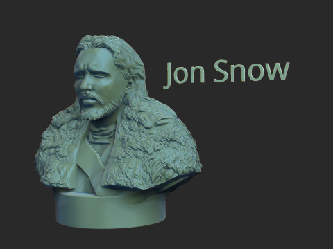 Jon Snow Modèles 3D en vedette