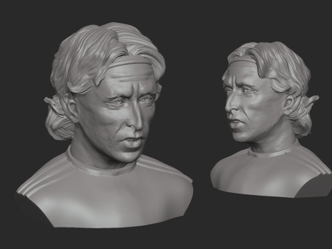 Luka Modric Modelo de impresión 3D
