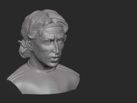 Luka Modric Modelo de impresión 3D