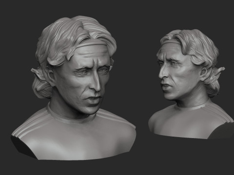 Luka Modric Modelo de impresión 3D