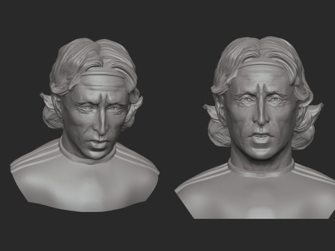 Luka Modric Modelo de impresión 3D