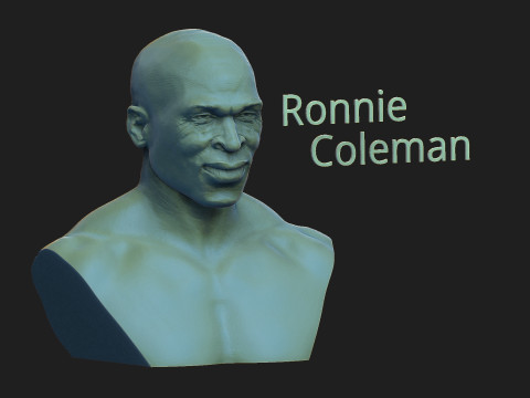 Ron Coleman 3D Print Model