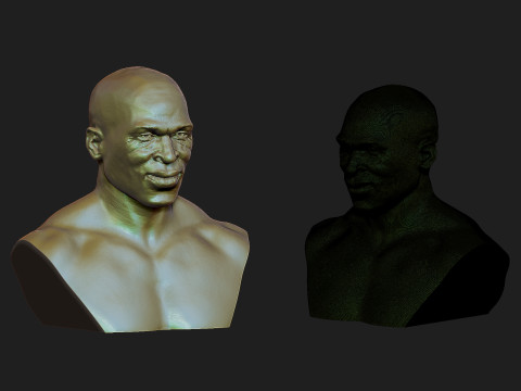 Ron Coleman Model do druku 3D