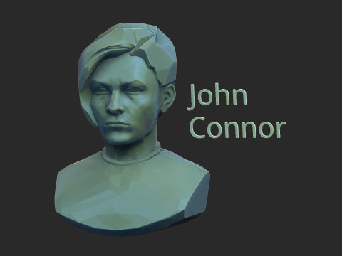John Connor 3D प्रिंट मॉडल
