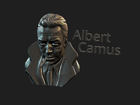 Alain Delon 3D 프린트 모델
