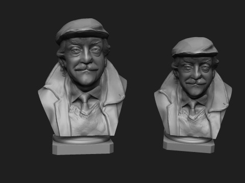 Kurt Vonnegut Model Cetak 3D