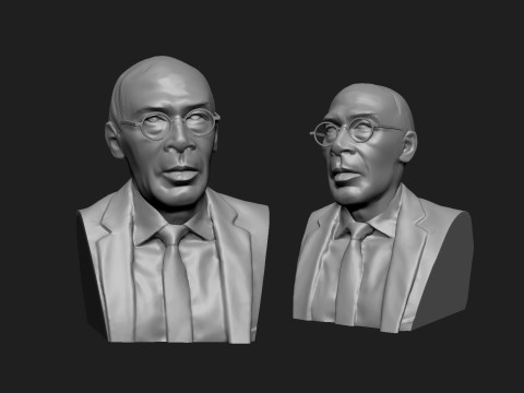 Henry Miller Modelo de impresión 3D