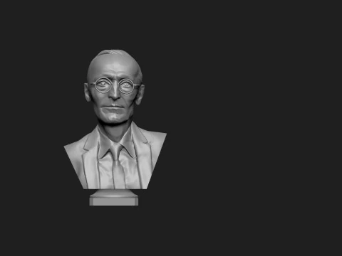 Hermann Hesse 3D Print Model