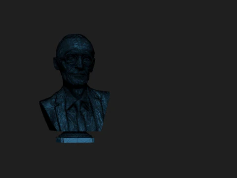 Hermann Hesse 3D Print Model