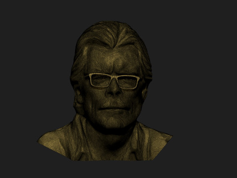 Stephen King 3D Print Model