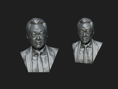 Lee Kuan Yew 3D Print Model