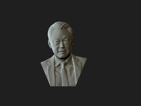 Lee Kuan Yew 3D Print Model