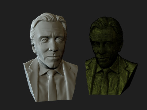 Tim Roth 3D Принт Модель