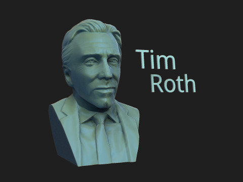 Tim Roth 3D Принт Модель
