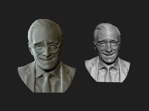 Martin Scorsese 3D Print Model