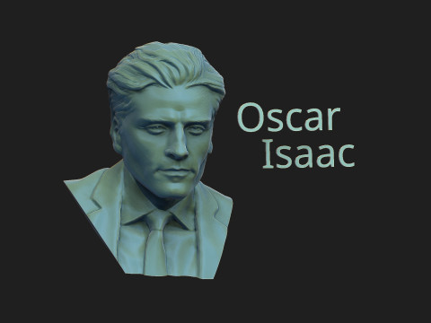 Oscar Isaac 3D Print Model