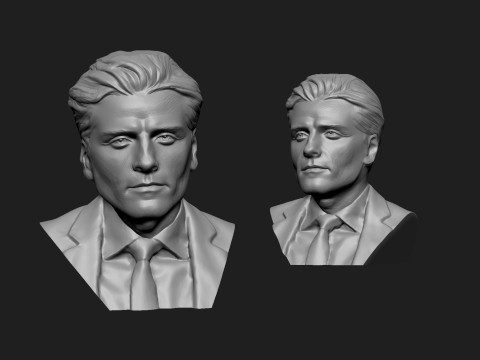 Oscar Isaac 3Dプリントモデル