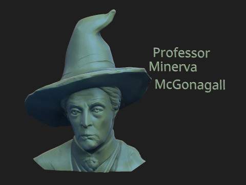 Professor Minerva McGonagall 3D Print Model
