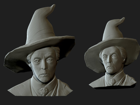 Professor Minerva McGonagall 3D Baskı Modeli