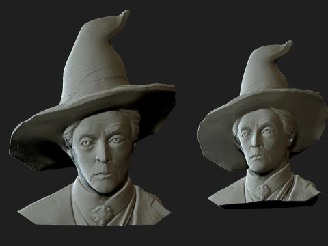 Professor Minerva McGonagall 3D Print Model