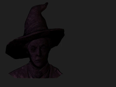 Professor Minerva McGonagall 3D Print Model