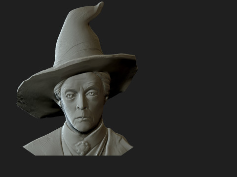 Professor Minerva McGonagall 3D Baskı Modeli