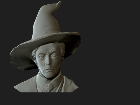 Professor Minerva McGonagall 3D Print Model