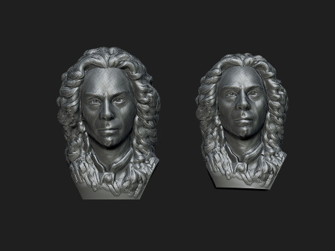 Ronnie James Dio 3D 프린트 모델