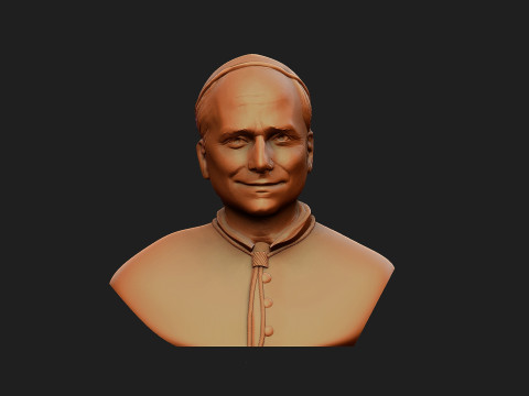 Robert Francis Prevost 3D-printmodel