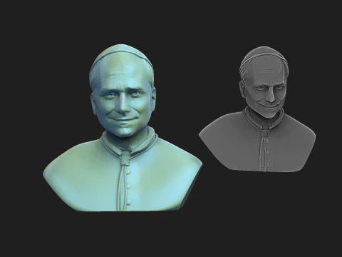 Robert Francis Prevost 3D Print Model