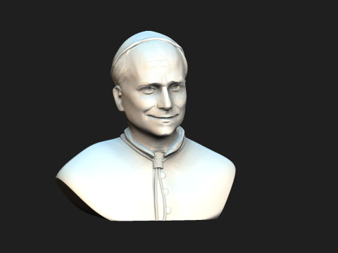Robert Francis Prevost 3D-printmodel
