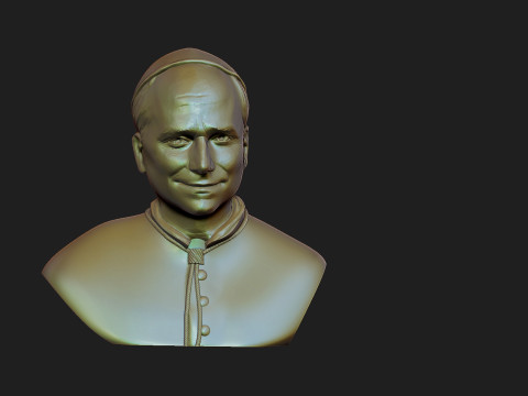 Robert Francis Prevost 3D-printmodel